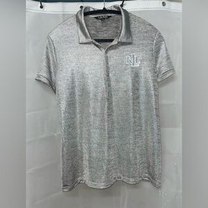 Lauren Ralph Lauren Silver Polo Shirt